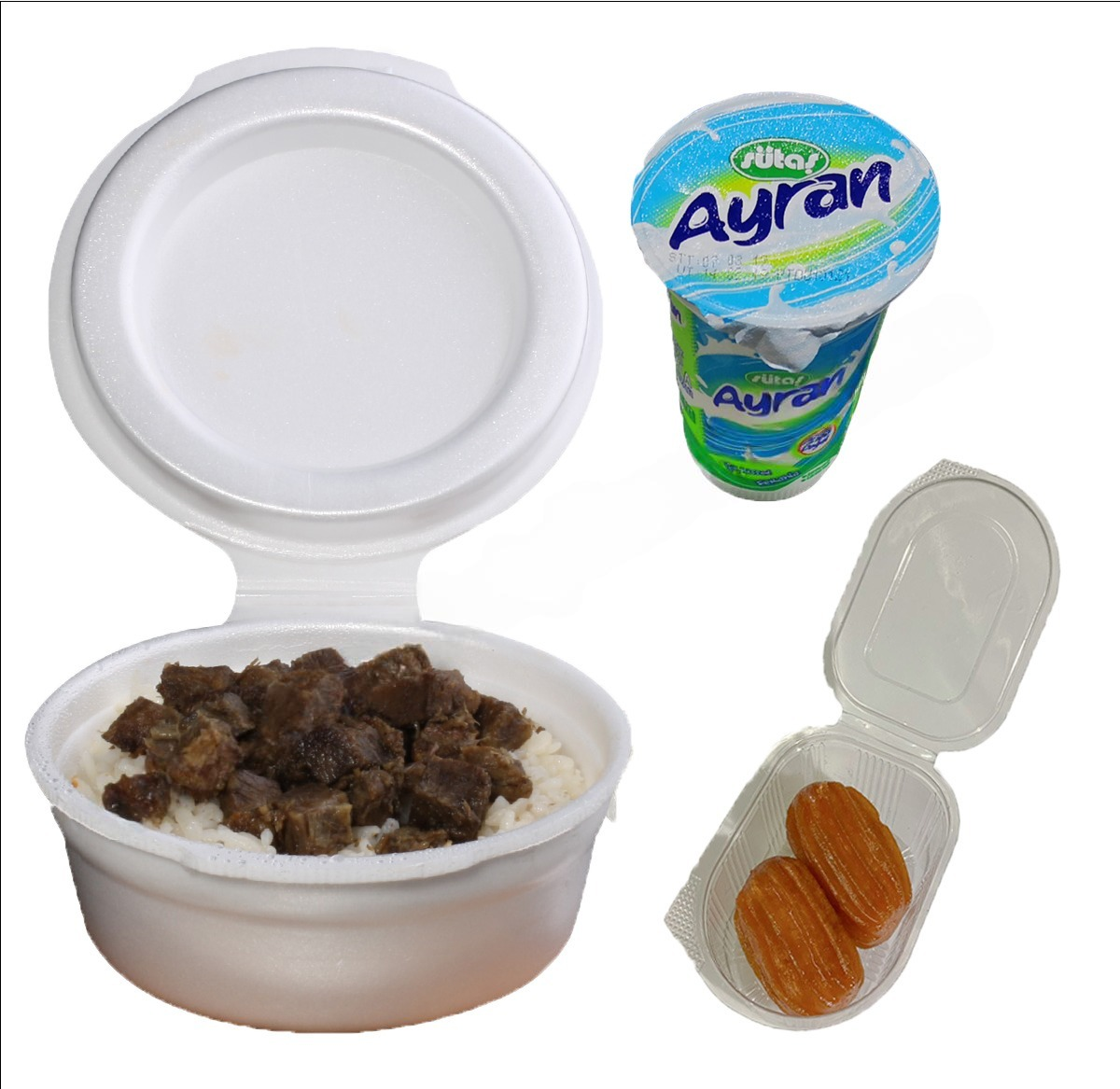 12. MENÜ : PAKETLİ KAVURMALI MENÜ